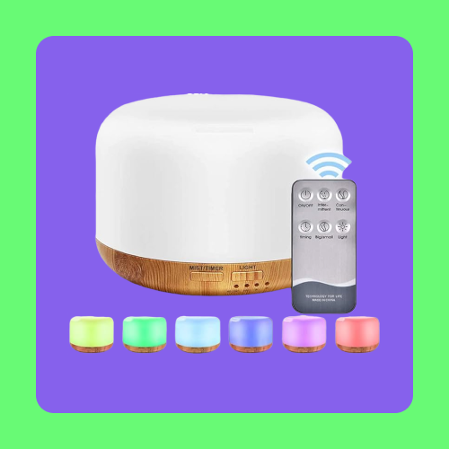 Difusor aromático e umidificador de ar