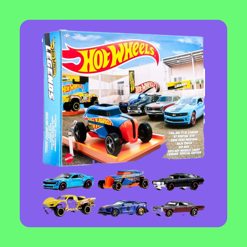Hot Wheels Pack com Vários Carrinhos 