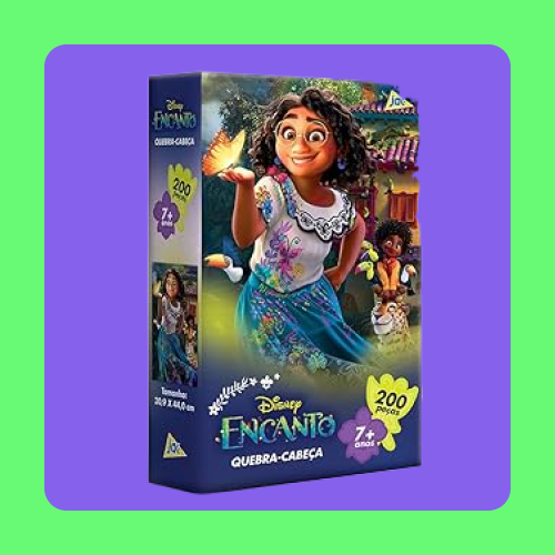 Jogo de quebra-cabeças do Encanto