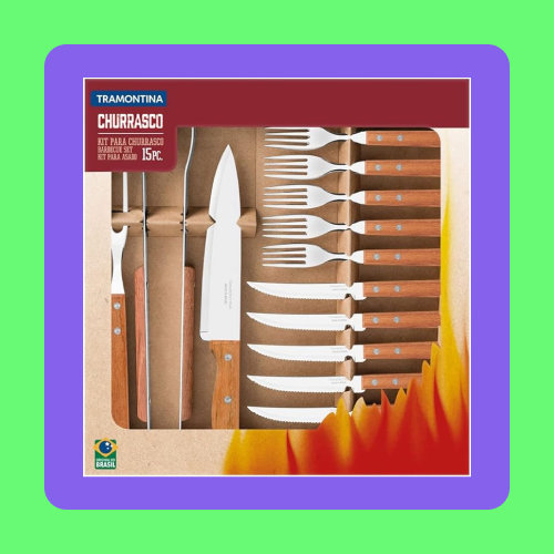 KIT para churrasco_ dica de presente complementar