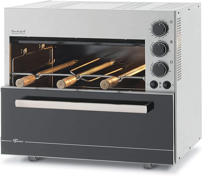 Churrasqueira Elétrica Fischer Ranch Grill 3 espetos 220V