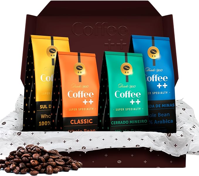 Coffee Mais Grãos│Kit Clássico e Fazendas