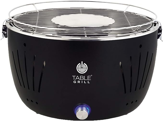 Table Grill - Churrasqueira De Mesa A Carvão Preta
