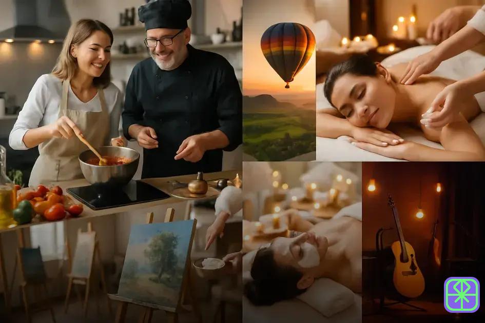 Experiências únicas como presente de natal