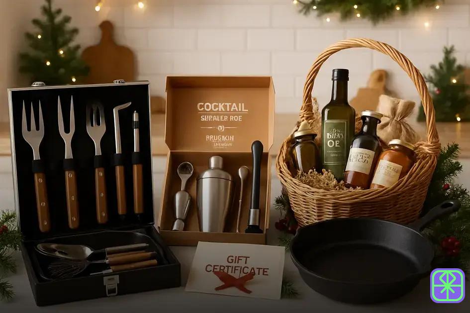 Ideias de presentes gourmet para homens que amam culinária
